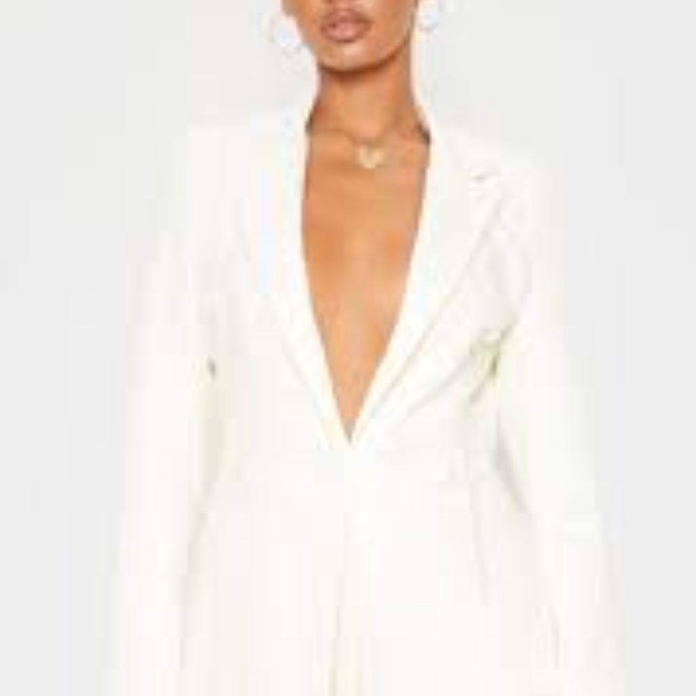 Pretty Little Thing Double Breasted Blazer